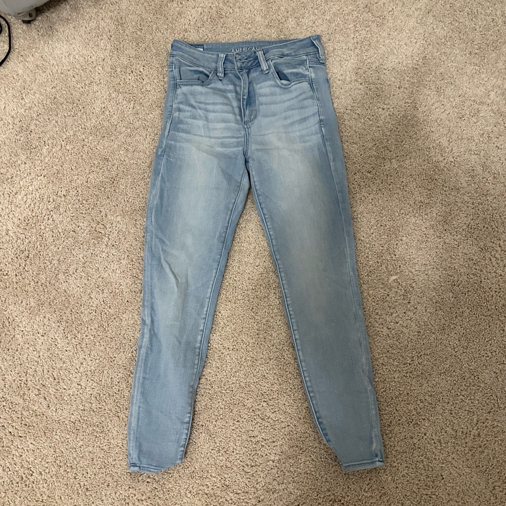 American Eagle Outfitters Light Blue Jeggings